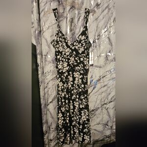 Kim Rogers Monochrome Floral Dress